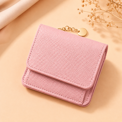Women's Elegan Minimalist Short Slim Wallet